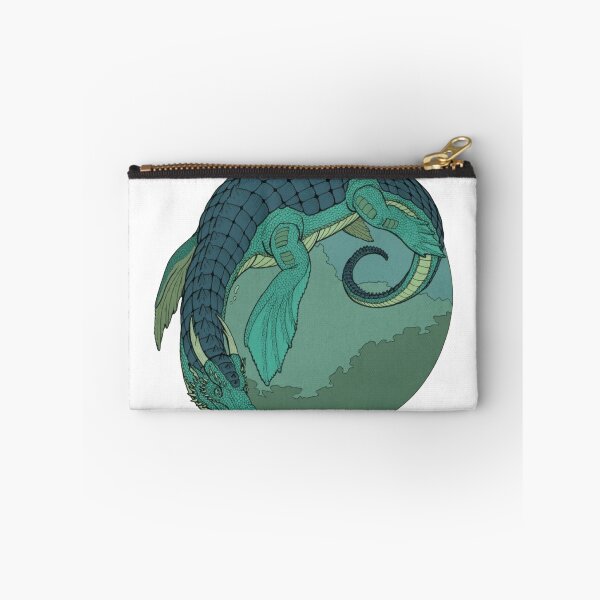 Item preview, Teal Water Dragon Submarine Beast designed and sold by Wonder-Forge.