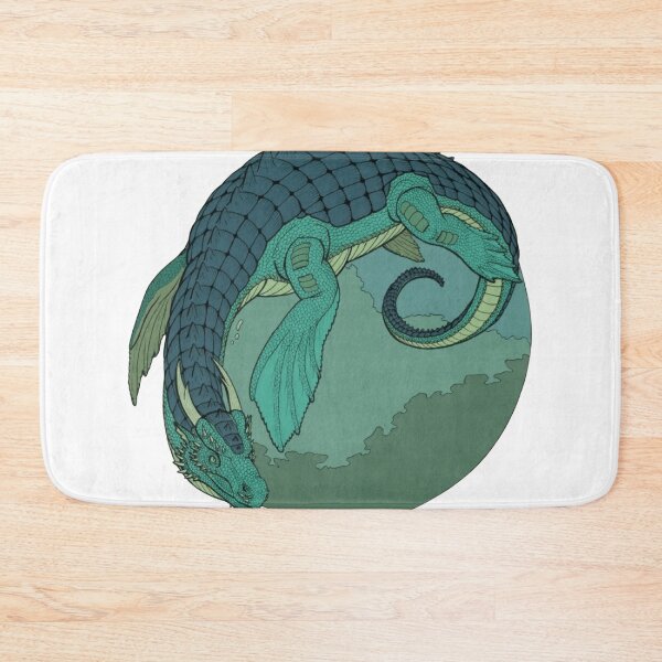 Item preview, Teal Water Dragon Submarine Beast designed and sold by Wonder-Forge.