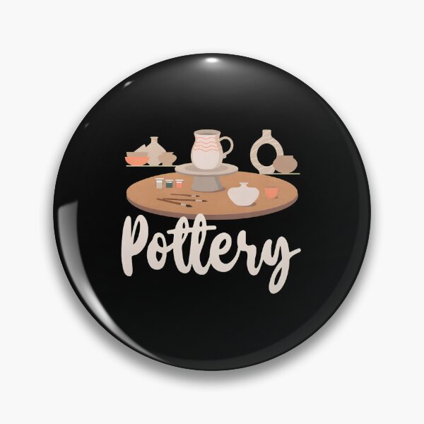 Item preview, Pottery Table with Supplies and Pieces designed and sold by vesthljaque.