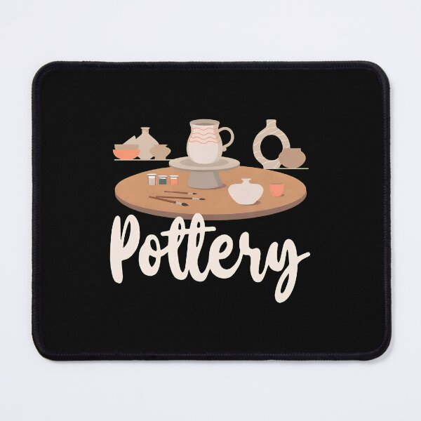 Item preview, Pottery Table with Supplies and Pieces designed and sold by vesthljaque.