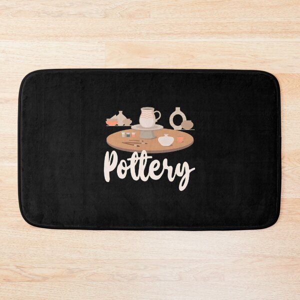 Item preview, Pottery Table with Supplies and Pieces designed and sold by vesthljaque.