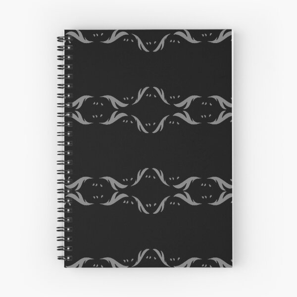 Item preview, Grey simple leaf pattern designed and sold by RogueofSpace.