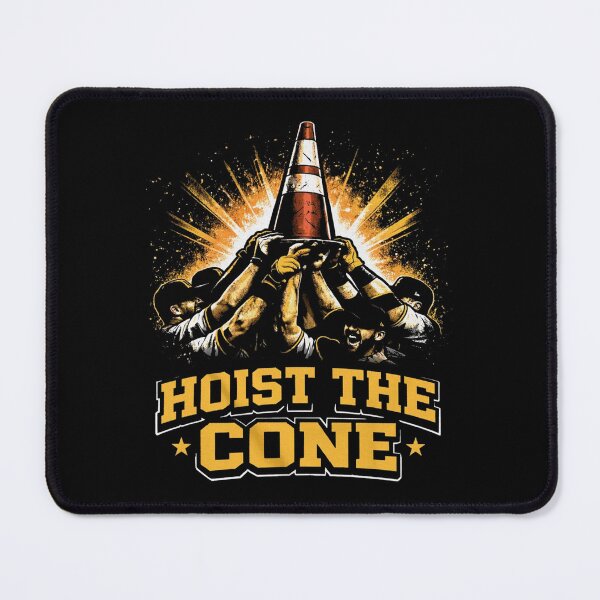 Item preview, Hoist The Cone Parking Chair Funny Baseball designed and sold by Foxintheloart.