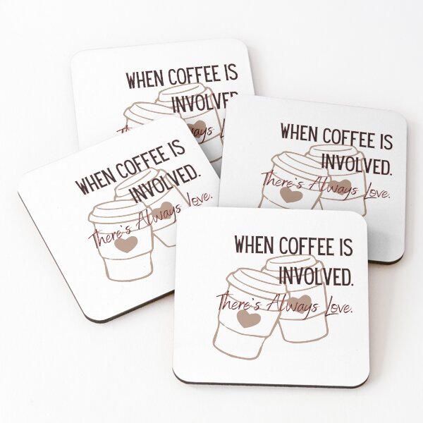 Item preview, There's always love with coffee. designed and sold by PeikkoBear.