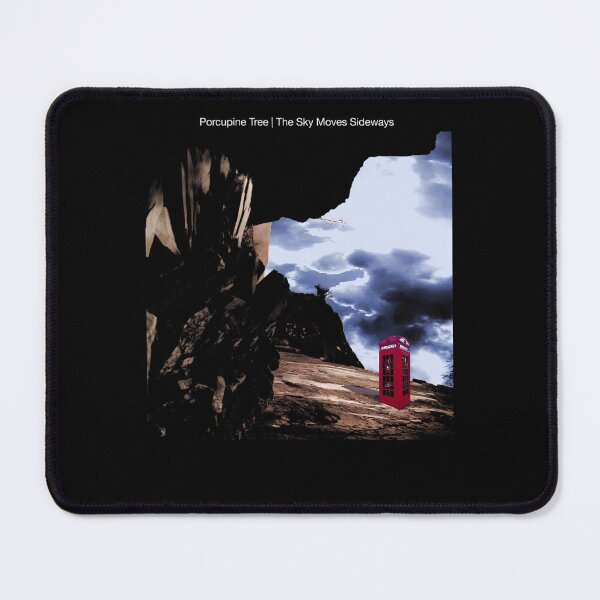 Item preview, Red Telephone Box Rocky Cave Dramatic Clouds designed and sold by BeiSogni.