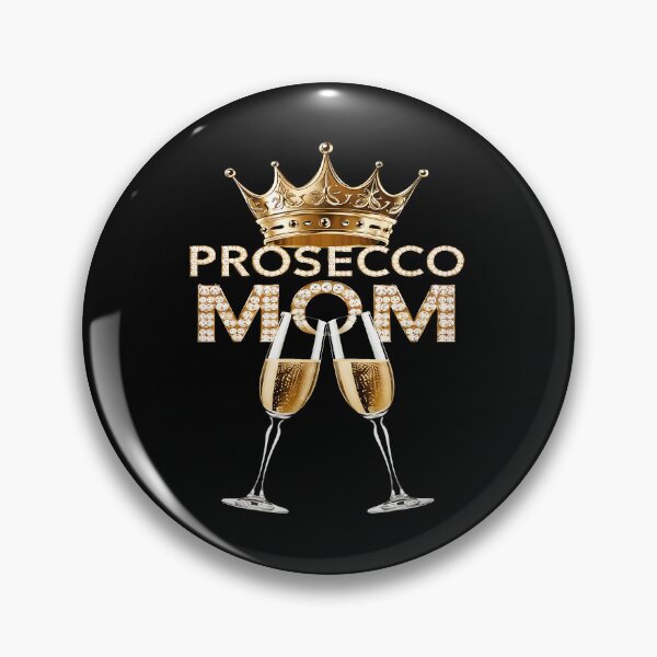 Item preview, Prosecco Mom Crown Champagne Toast Graphic designed and sold by vesthljaque.