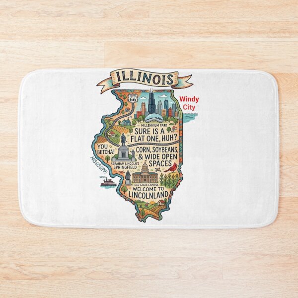 Item preview, Easy Illinois designed and sold by 5PointsDigital.