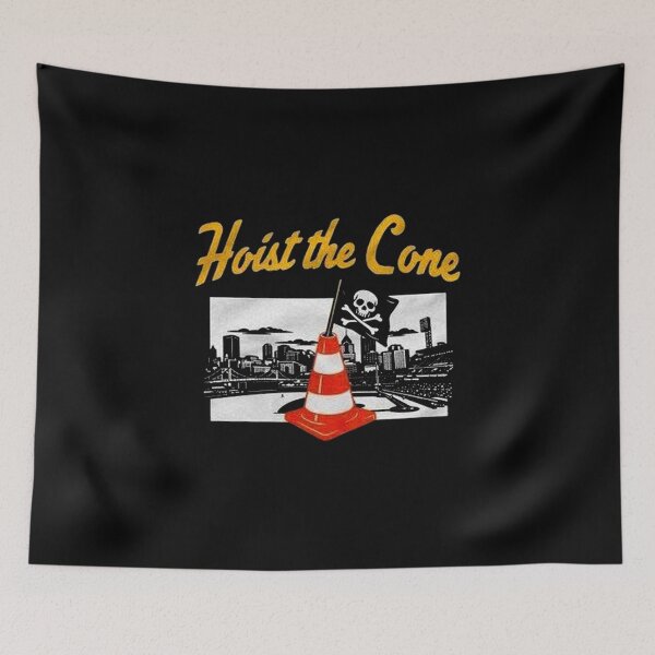 Item preview, Hoist The Cone Parking Chair designed and sold by Foxintheloart.