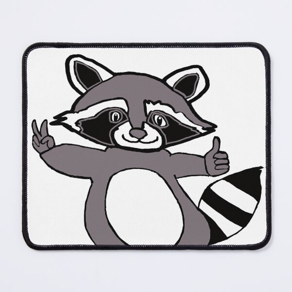 Item preview, Happy Raccoon designed and sold by 7Smilez.
