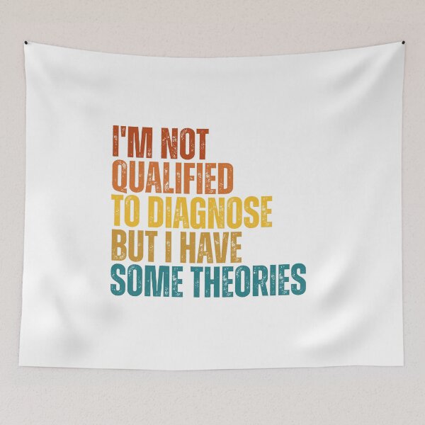 Item preview, i'm not qualified to diagnose but i have some theories designed and sold by Dondonmart.