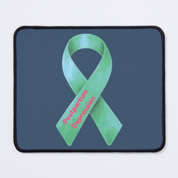Item preview, PPD, Postpartum Depression Disorder Awareness Ribbon designed and sold by MoMidoStore.