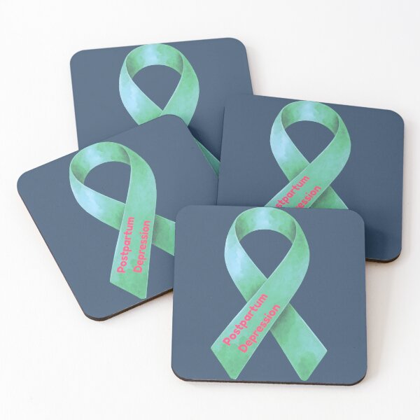 Item preview, PPD, Postpartum Depression Disorder Awareness Ribbon designed and sold by MoMidoStore.