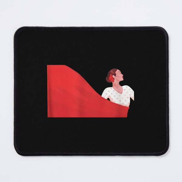 Item preview, Red Fabric Dancer Illustration designed and sold by vesthljaque.