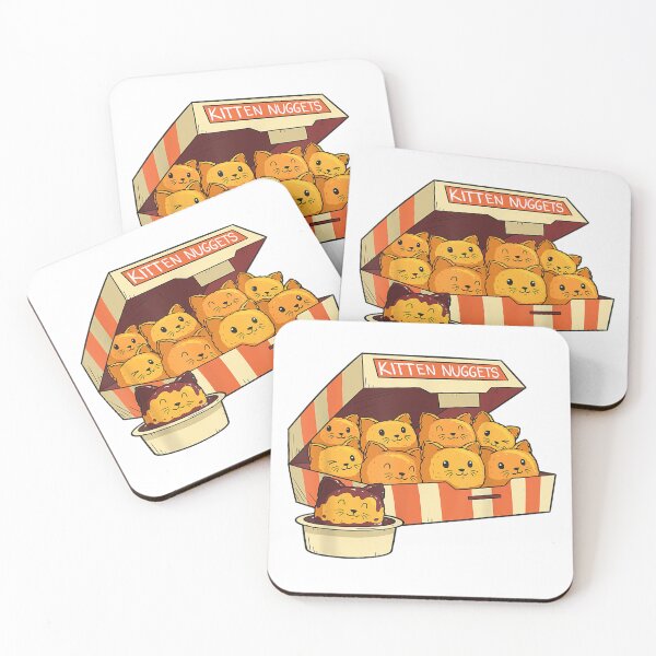 Item preview,  Funny Cat Kitten Nuggets & Chicken Nuggets Lover designed and sold by KelsterRandom.