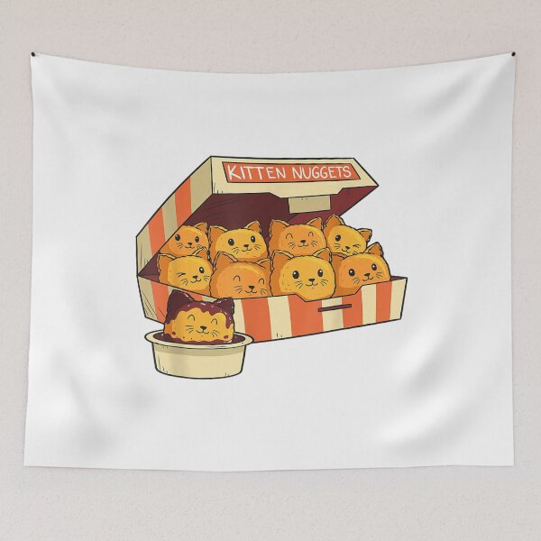 Item preview,  Funny Cat Kitten Nuggets & Chicken Nuggets Lover designed and sold by KelsterRandom.