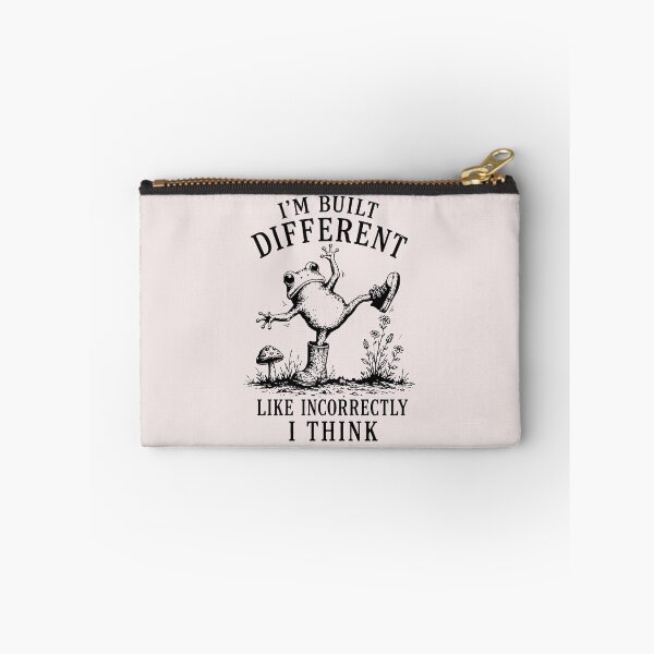 Item preview, Im Built Different Like Incorrectly I Think Funny Meme designed and sold by HieuarsaWorks.