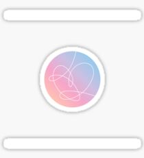 BTS Love Yourself S E L F Pop Socket Sized Sticker - S version Sticker