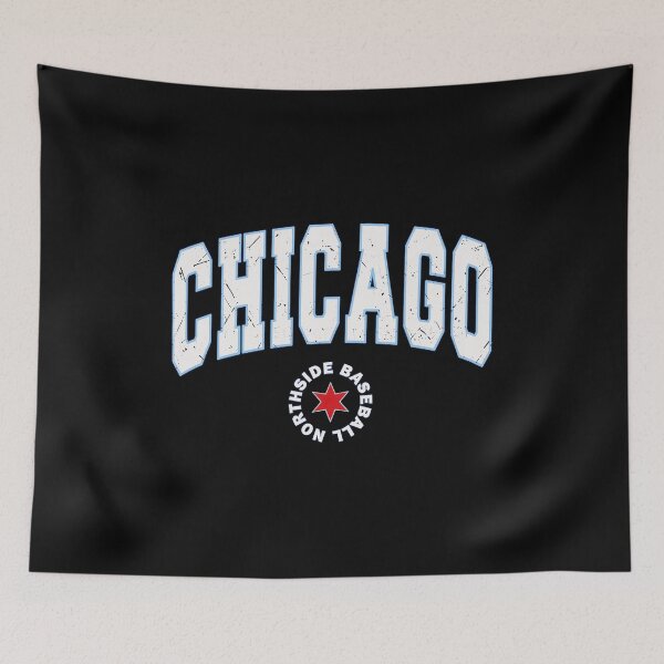 Item preview, Chicago Baseball Northside Vintage Collegiate Hoodie designed and sold by DezeraeZa.