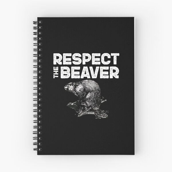 Item preview, Respect The Beaver Wildlife Animal Illustration Graphic designed and sold by vesthljaque.
