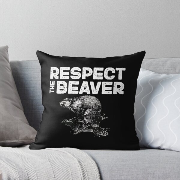 Item preview, Respect The Beaver Wildlife Animal Illustration Graphic designed and sold by vesthljaque.