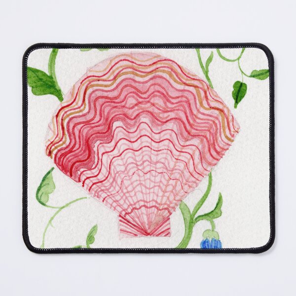Item preview, shell and vines designed and sold by KPierceArt.