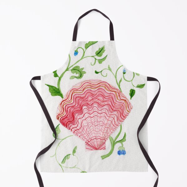 Item preview, shell and vines designed and sold by KPierceArt.