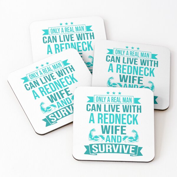 Item preview, Only A Real Man Live With Redneck Wife Survive Funny designed and sold by HieuarsaWorks.