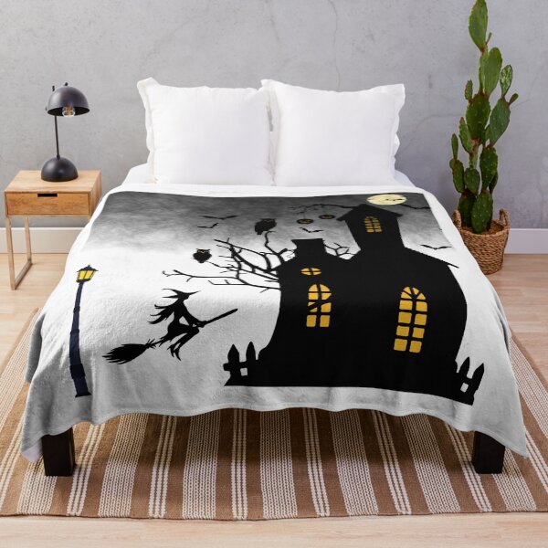 Item preview, Spooky Haunted House Halloween Night designed and sold by Amilu Creative.