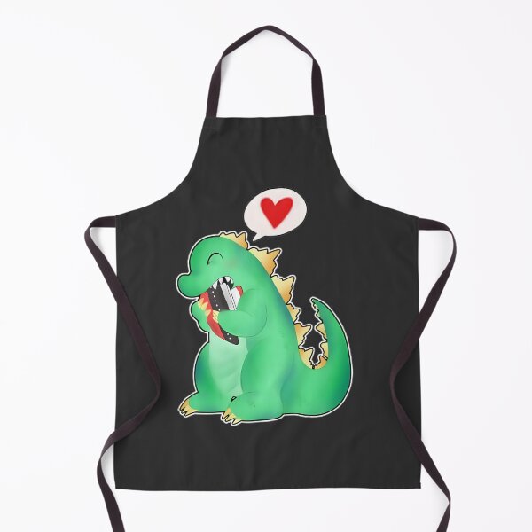 Item preview, Giant Kaiju Snack Time Retro Japanese Monster City Destroyer Hungry Reptile Illustration | ⭐⭐⭐⭐⭐ designed and sold by BensShoop ⭐⭐⭐⭐⭐.