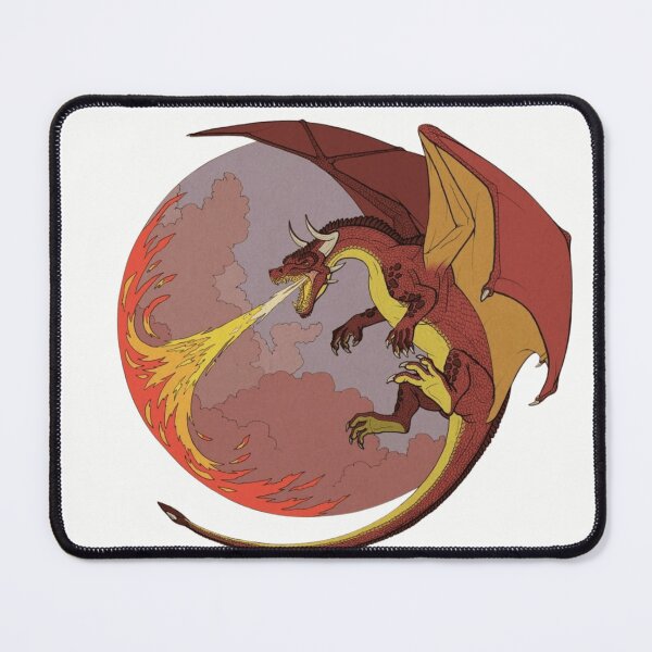 Item preview, Red Fire Breathing Classic Dragon designed and sold by Wonder-Forge.