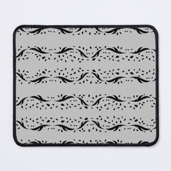 Item preview, Black intricate leaf pattern designed and sold by RogueofSpace.