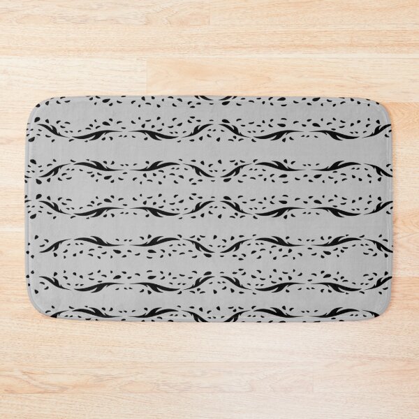Item preview, Black intricate leaf pattern designed and sold by RogueofSpace.