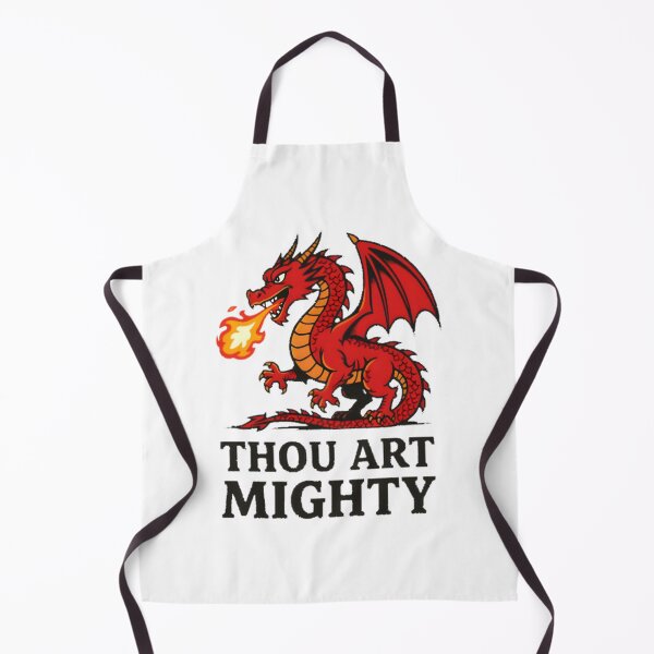 Item preview, Thou Art Mighty Red Dragon Fire Breathing Mythical Beast | ⭐⭐⭐⭐⭐ designed and sold by Abdelhamidouf.