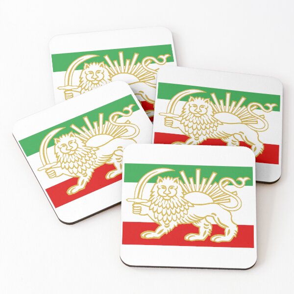 Item preview, Lion and Sun; Flag of Iran; designed and sold by StickerApe.