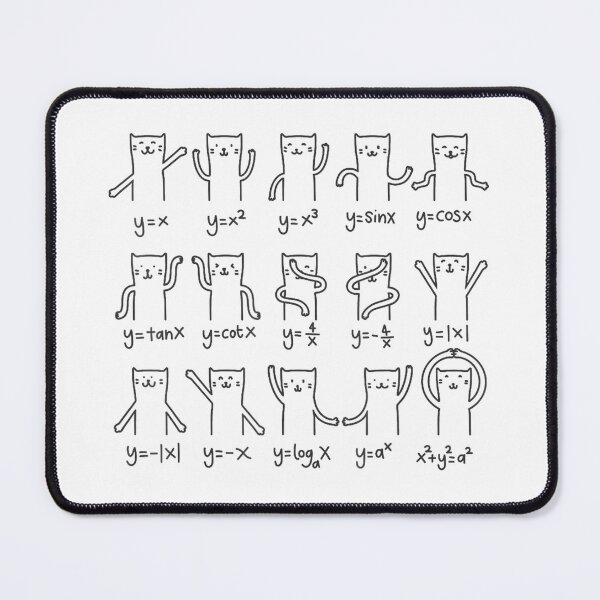 Item preview, Cat-culus Funny Math Cat designed and sold by SenoritaVixyArt.