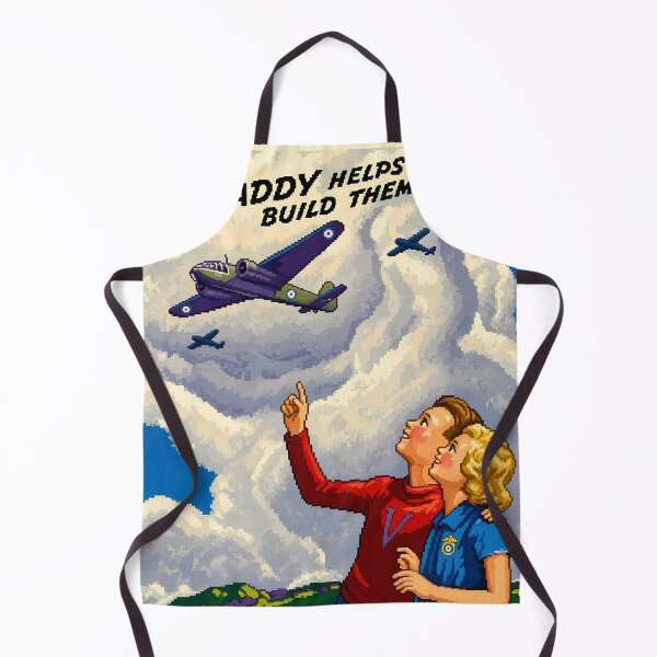 Item preview, Pixel Art Daddy Helps Build Them Poster designed and sold by aigcx.