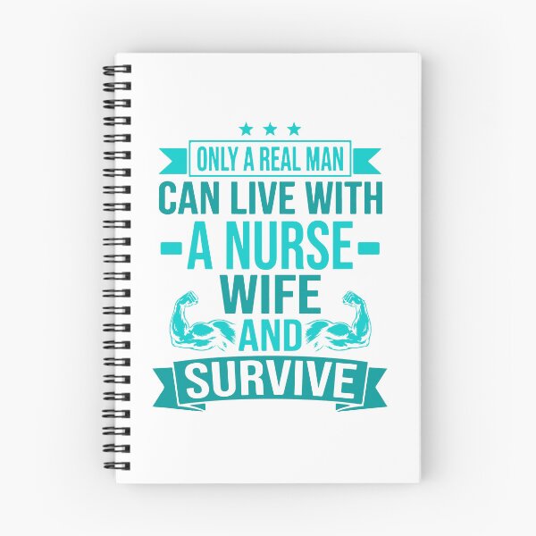 Item preview, Only A Real Man Live With Nurse Wife Survive Funny designed and sold by HieuarsaWorks.