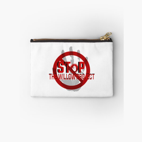 Item preview, Stop The Willow Project Sticker designed and sold by dobbinsuns.