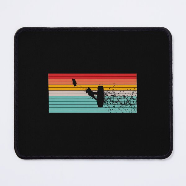 Item preview, Retro Kiteboarding Sunset Silhouette designed and sold by vesthljaque.