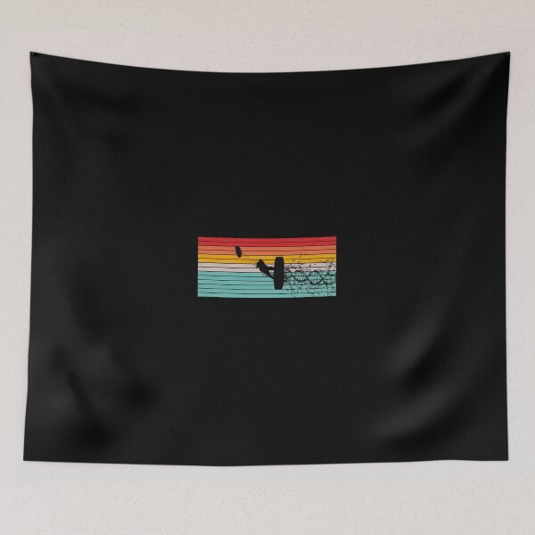 Item preview, Retro Kiteboarding Sunset Silhouette designed and sold by vesthljaque.