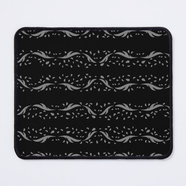 Item preview, Grey intricate leaf pattern designed and sold by RogueofSpace.
