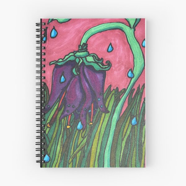 Item preview, Weeping Purple Lily in the Rain designed and sold by naturetimes.