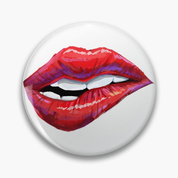 Item preview, Bold Red Lips Aesthetic Pop Art Kiss Design | Best Gift designed and sold by onepixel2006.