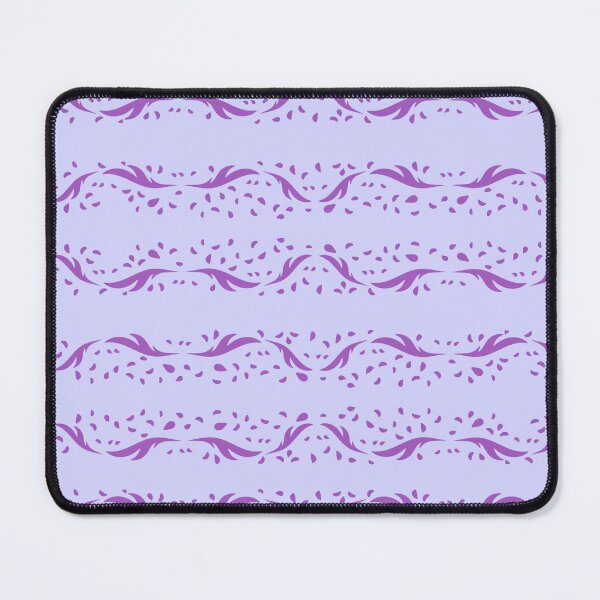Item preview, Purple intricate leaf pattern B designed and sold by RogueofSpace.