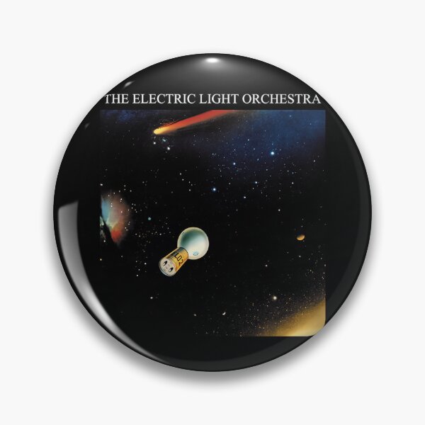 Item preview, Lightbulb Spaceship Flying Outer Space Shooting Star designed and sold by AkramMrwan.