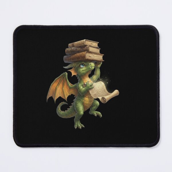 Item preview, Rainbow Dragon Reading Books Colorful Fantasy Reader Design designed and sold by Ostericaimusa.