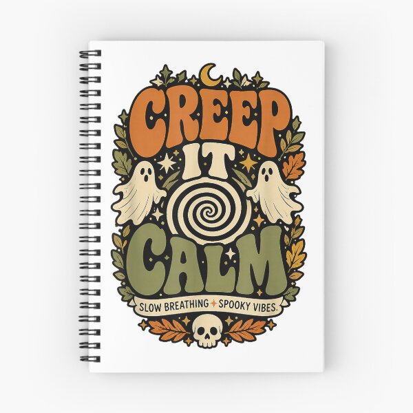 Item preview, Creep IT Calm School Counselor Halloween Guidance T-Shirt designed and sold by Atros.