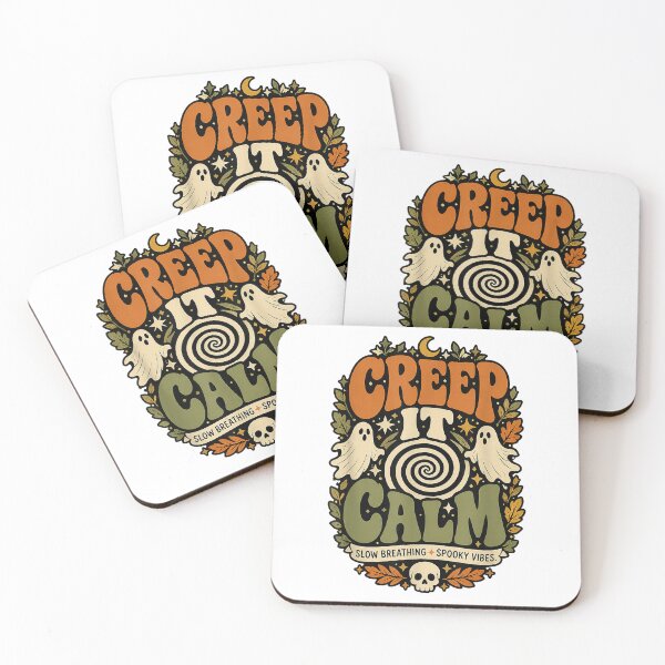 Item preview, Creep IT Calm School Counselor Halloween Guidance T-Shirt designed and sold by Atros.