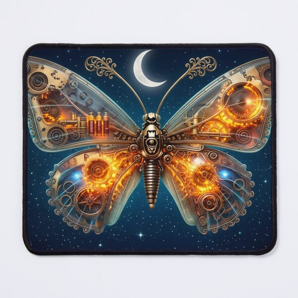 Item preview, Art Deco Steampunk Celestial Butterfly designed and sold by EWPrints.