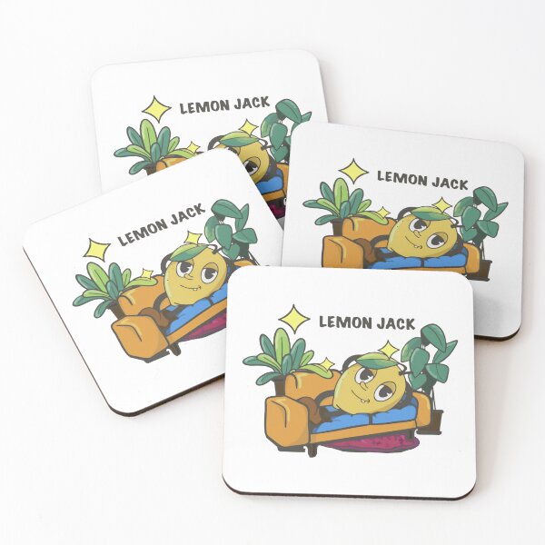 Item preview, Relaxed Lemon Jack Cute Cozy Couch Potato Art Graphic designed and sold by RAlexandrart.